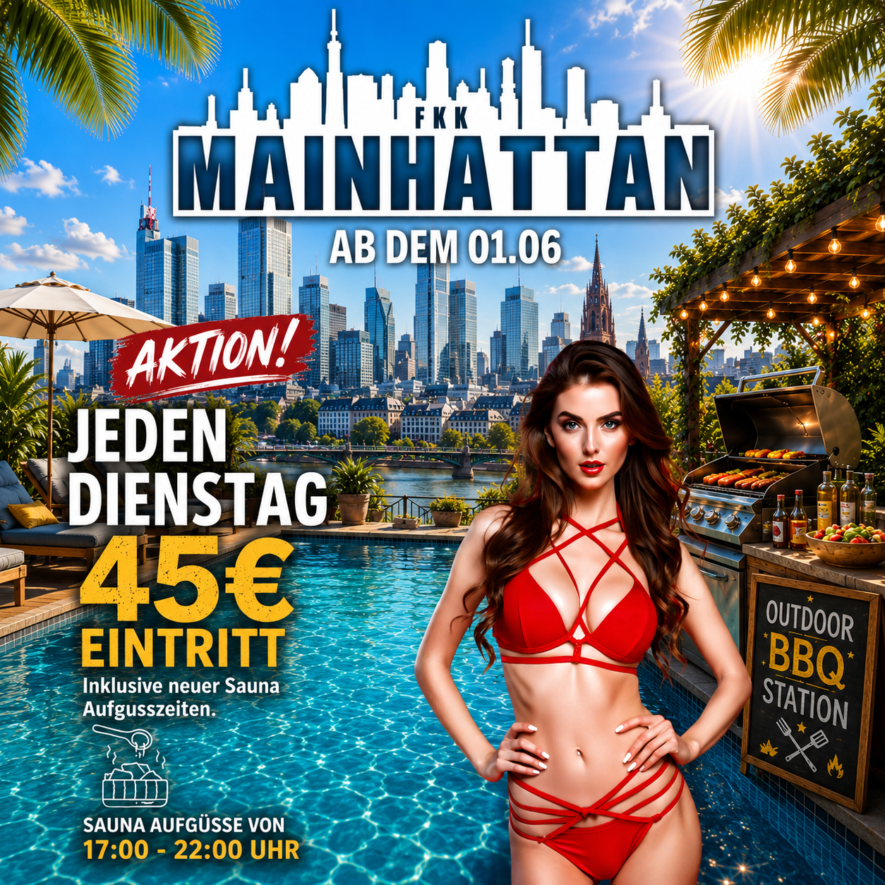FKK Mainhattan Flyer Aktion